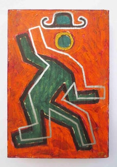Disequilibrio - Oil Paint by Salvatore Travascio - 2003