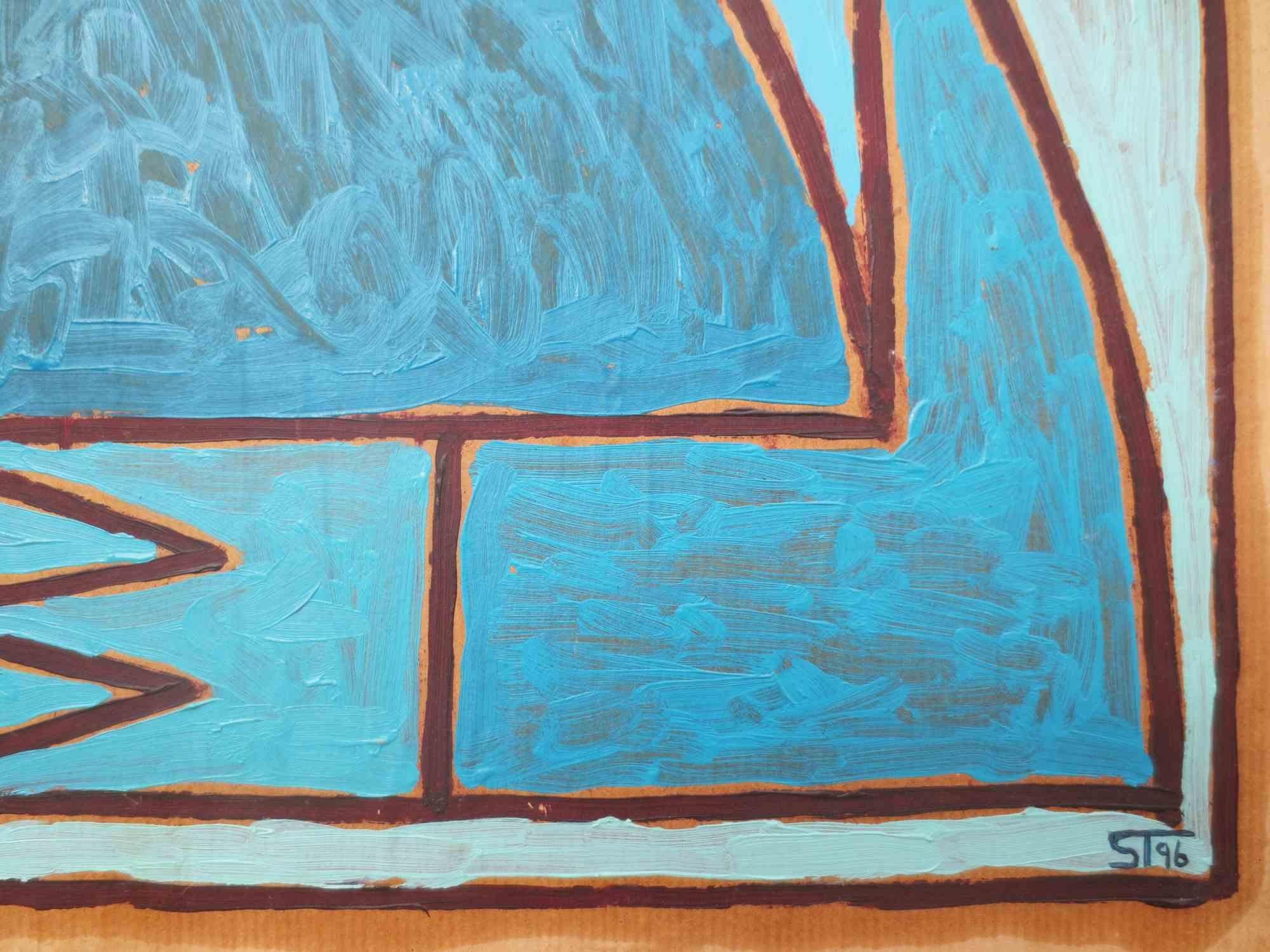 Doble - Pintura al óleo de Salvatore Travascio - 1996 en venta 1