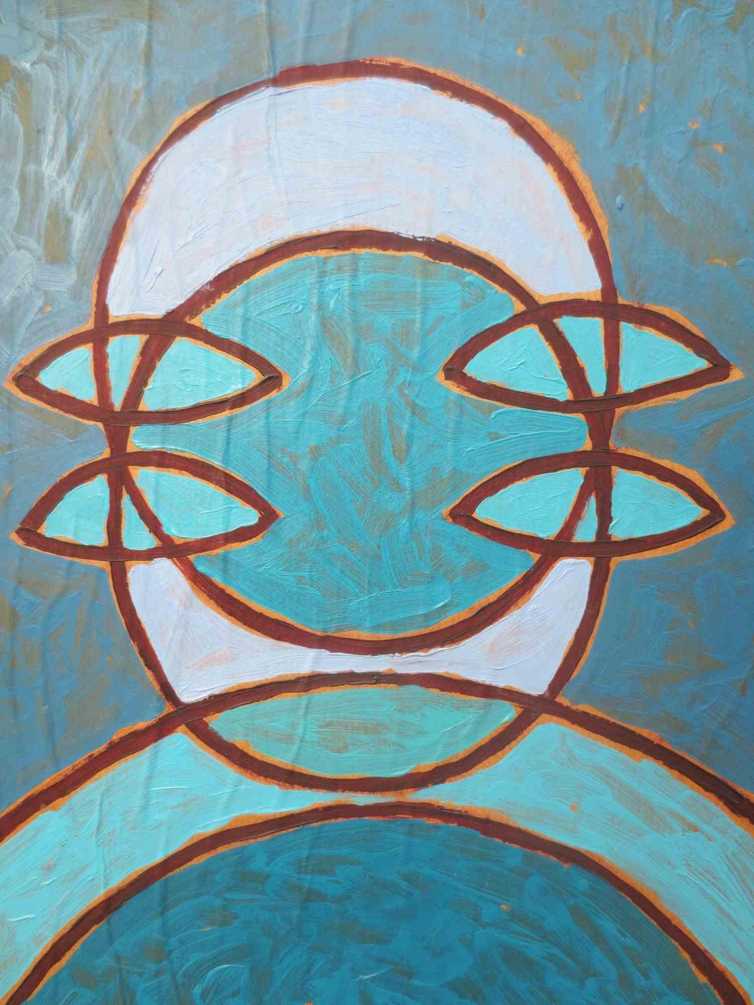 Doble - Pintura al óleo de Salvatore Travascio - 1996 en venta 3