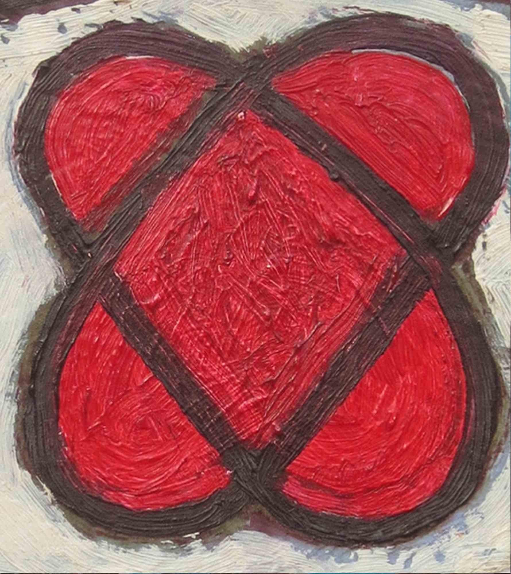 Hearts in Alignment - Peinture de Salvatore Travascio - 1995 en vente 3