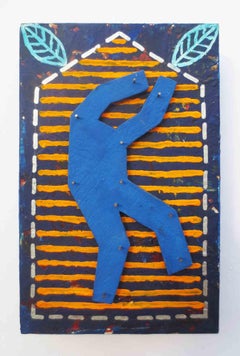 "Inchiodato" - Pintura al óleo de Salvatore Travascio - 2003