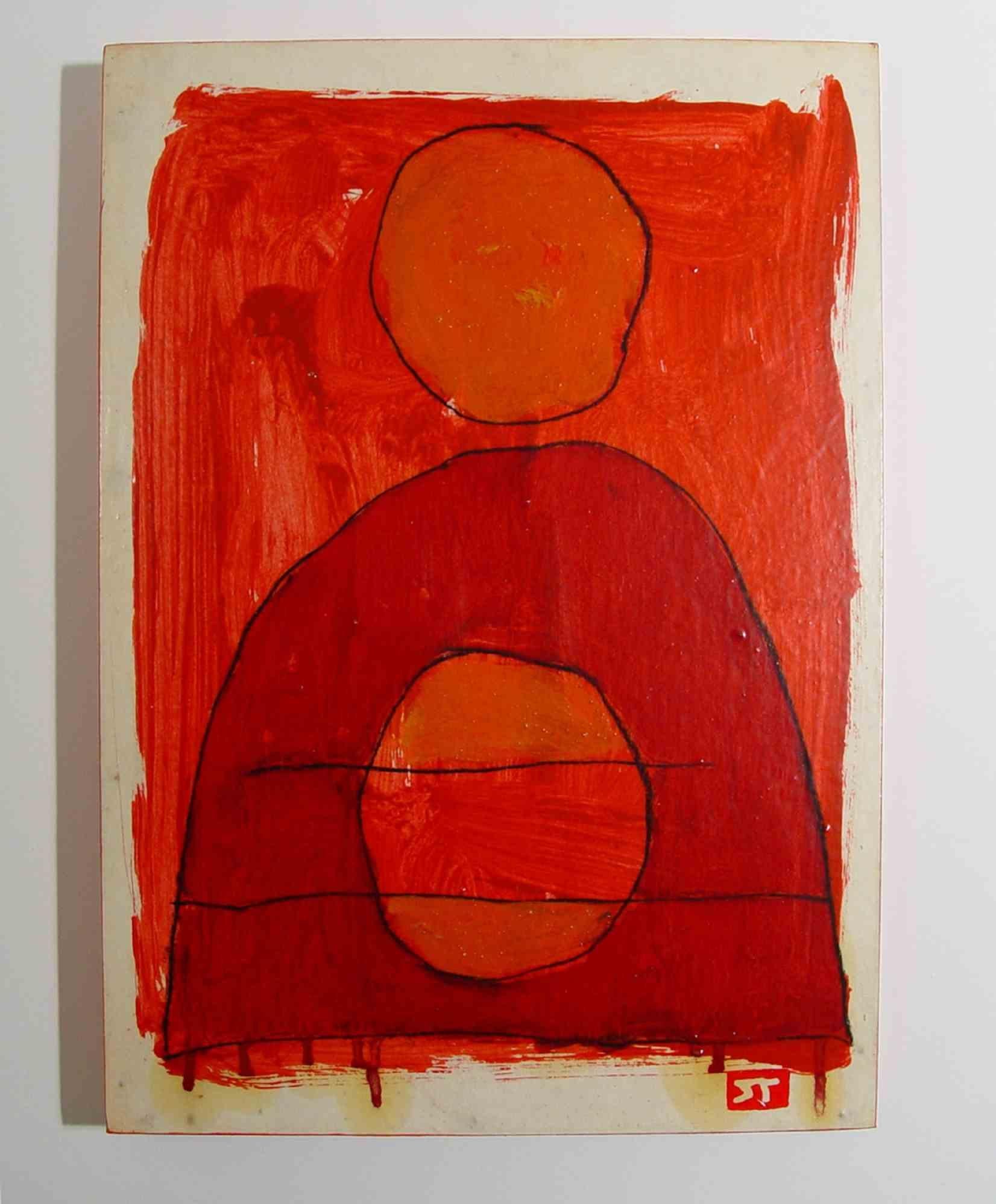 Intersections 1 is a painting realized by the Italian artist Salvatore Travascio in the 2010s.

This is a beautiful oil painting on paper on wooden support. Hand-signed on the lower right. Perfect conditions.

What has motivated the artist for many