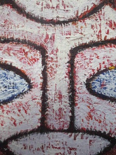 Untitled Oil on Canvas Painting, Contemporary Style, 2010, Signed