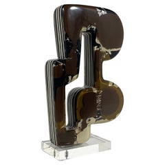 Salvatore Zagami Abstract Resin Sculpture