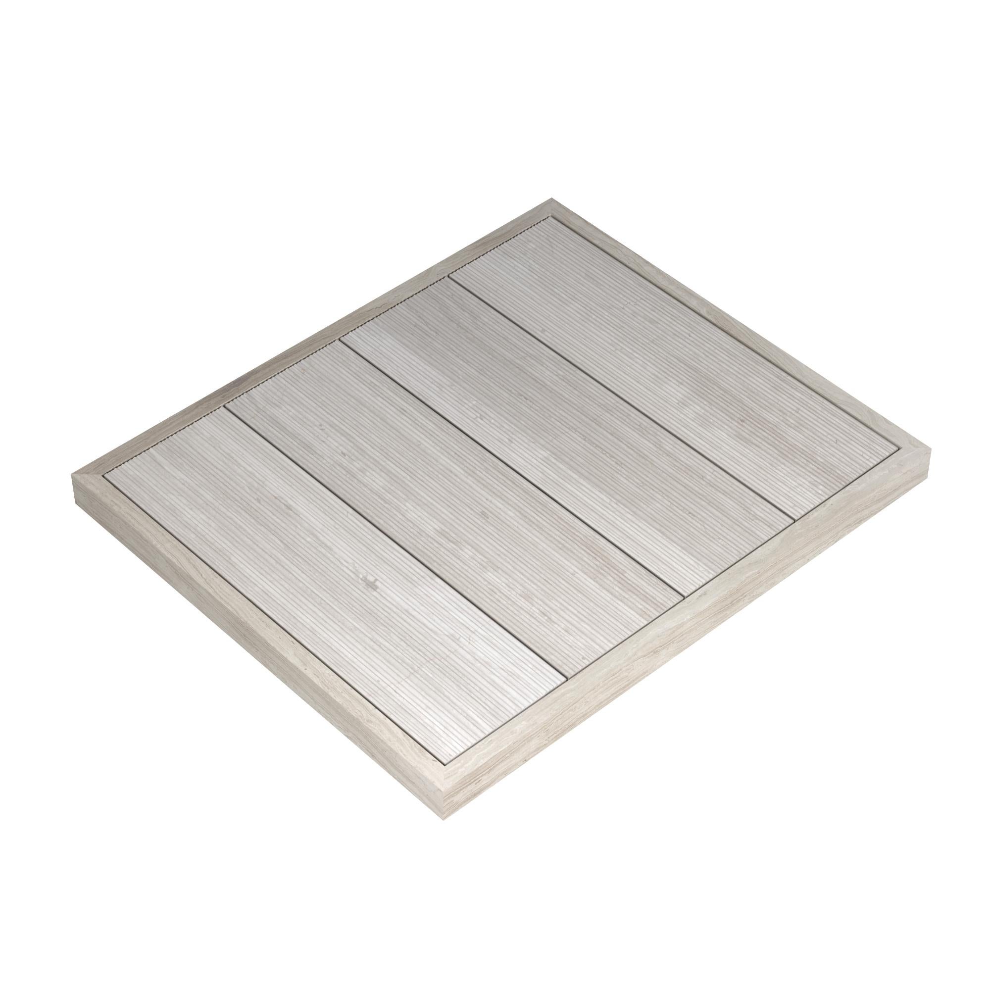 A practical and supremely simple-to-install shower tray, Filo utilises our revolutionary concept which we like to call Plug&Play simply because it really is that easy.

No carpenters, no stone cutters involved, it comes ready for a plumber to