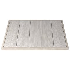 Salvatori Filo Raised 5 / 108 Shower Tray in Bamboo Texture Silk Georgette Stone