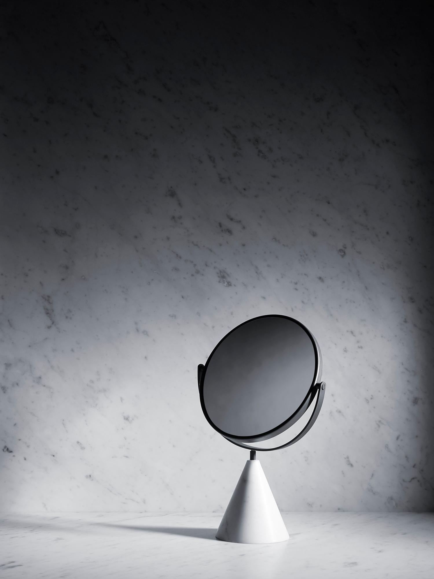Salvatori Fontane Bianche Table Mirror by Elisa Ossino For Sale 4