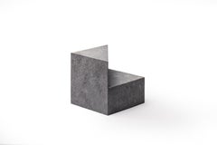 Salvatori Kilos Cube Paperweight in Nero Marquina Marble by Elisa Ossino