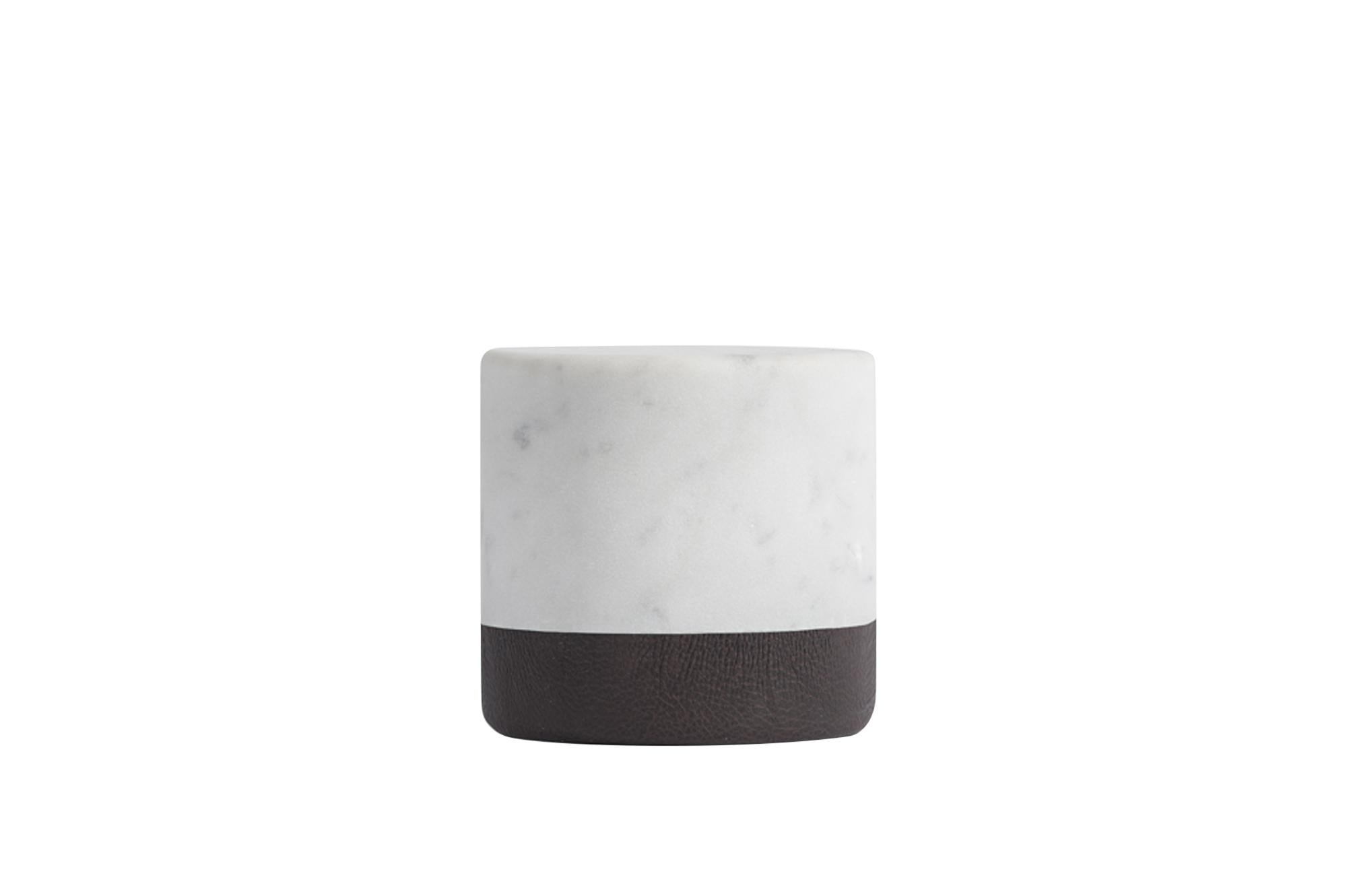 Salvatori Lui&Lei Paperweight in Bianco Carrara Marble by Vincent Van Duysen For Sale