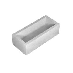 Salvatori Oyster Bathtub in Bianco Carrara Marble with Honed Texture