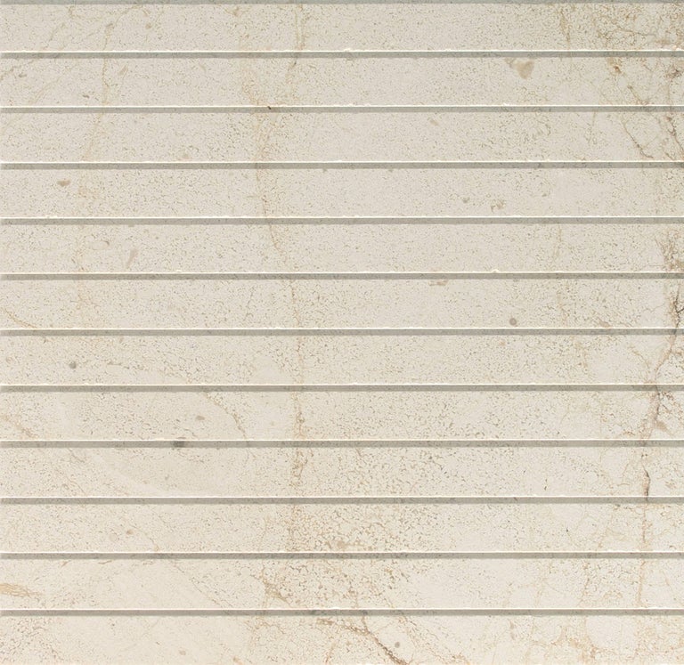 Salvatori Oyster Bathtub in Crema d'Orcia Stone with 'Infinito' Texture