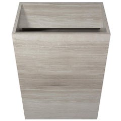 Salvatori Vasco 60 Freestanding Basin in Honed Silk Georgette Stone