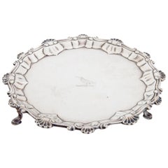 Salver, Ebenezer Coker, London, 1764