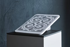 Ceramic tray from the Soshiro Ainu collection