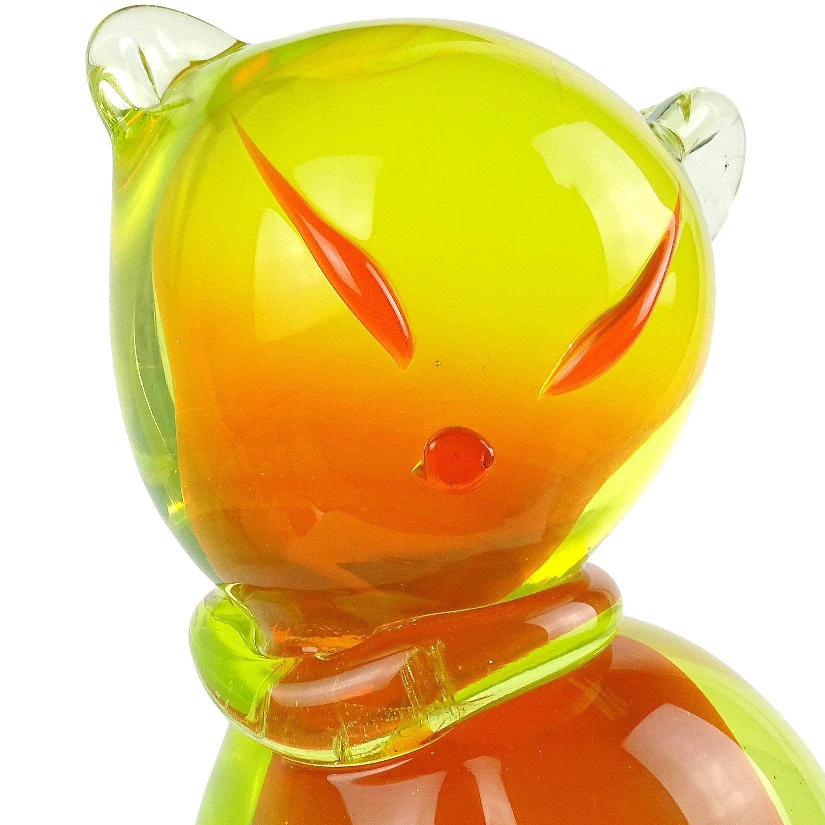 uranium glass cat