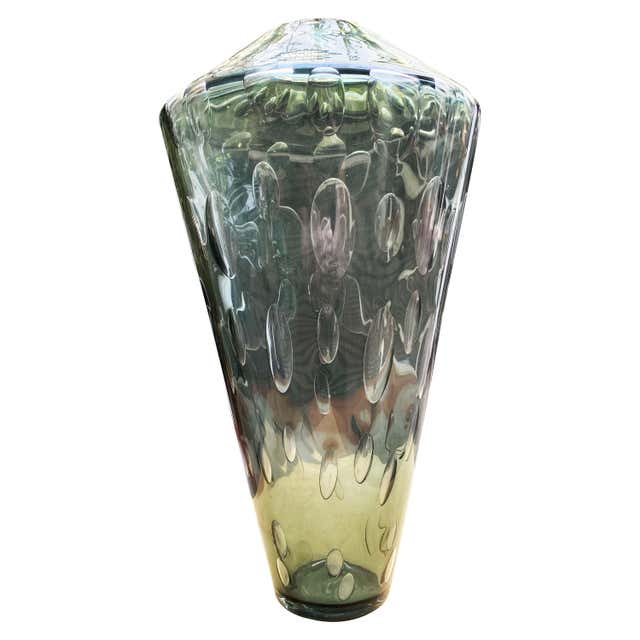Customizable Small Drops Lucido Vase in Murano Glass by Renzo Stellon ...