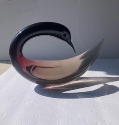 Salviati Murano Glass Bird Attb to Luciano Gaspari