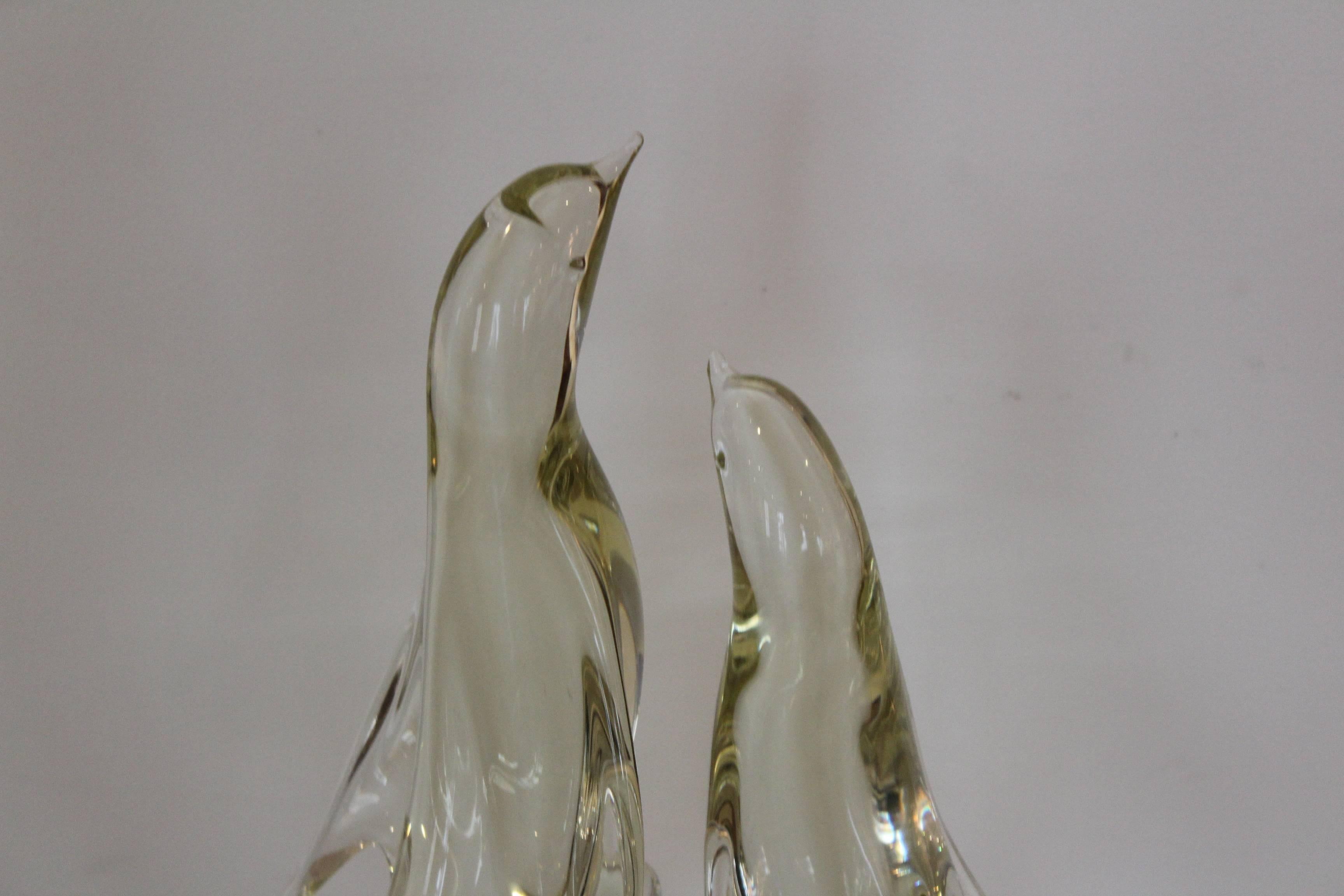 Salviati Murano Glass Bird Sculpture In Good Condition In New York, NY