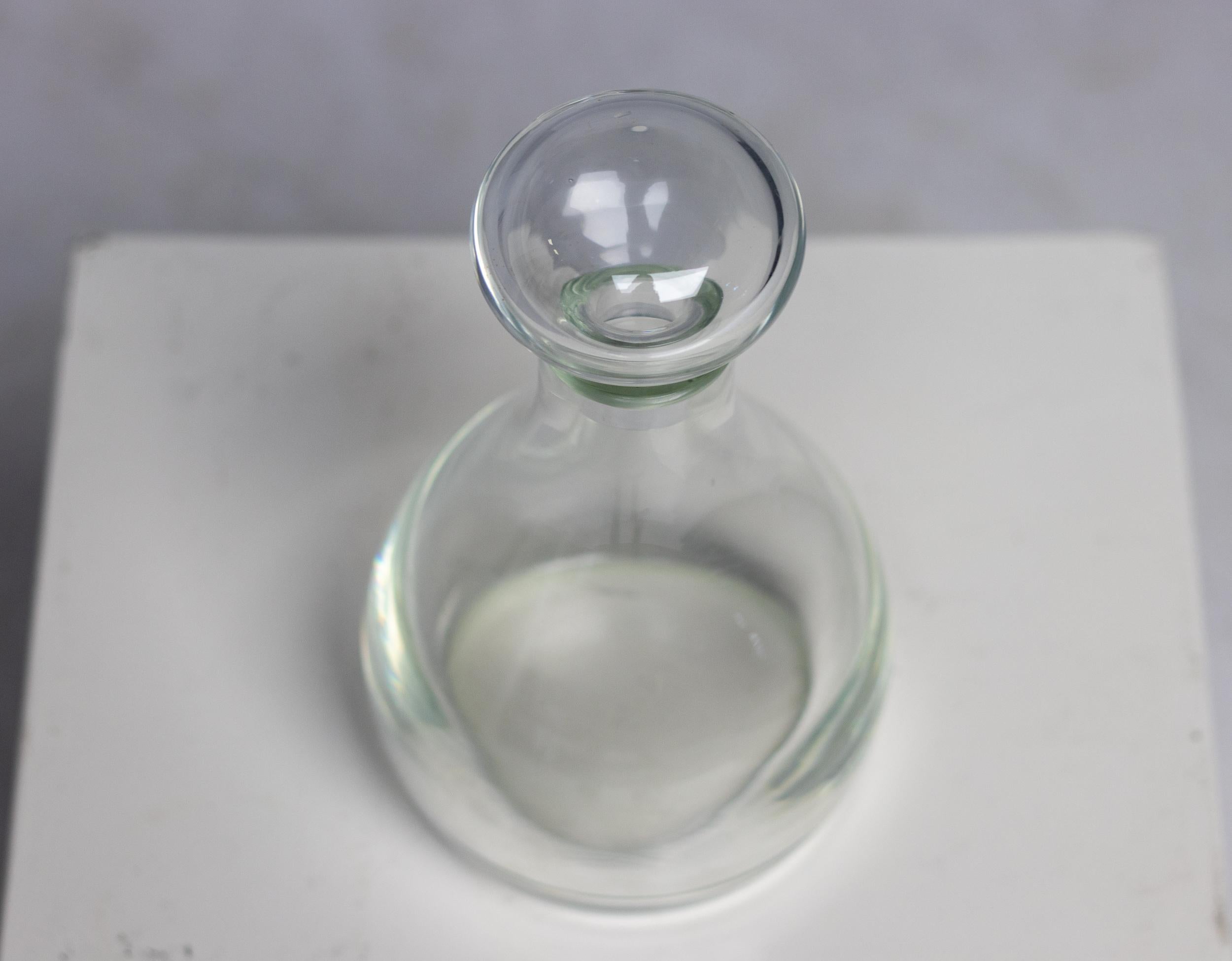 Mid-Century Modern Salviati Murano Glass Bottle For Sale