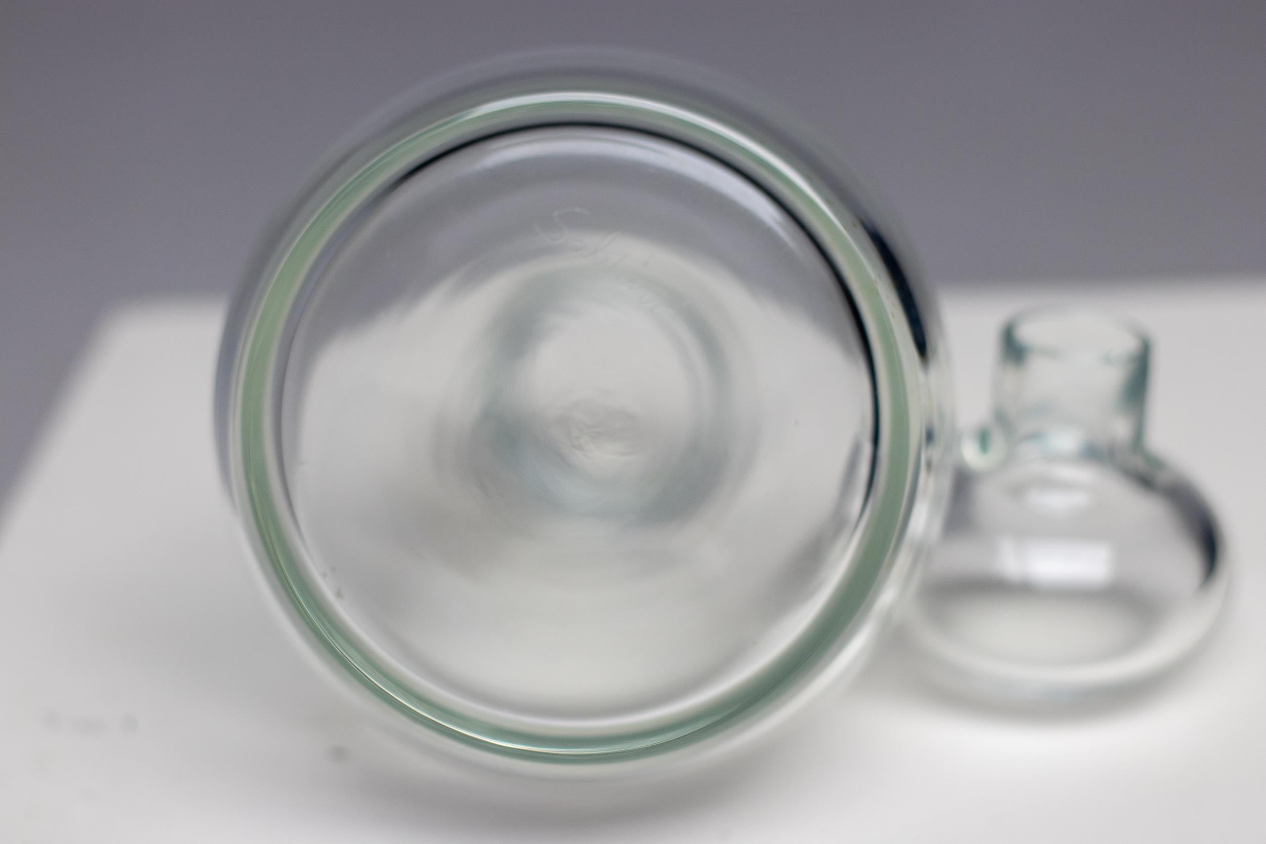 Salviati Murano Glass Bottle In Good Condition For Sale In Dronten, NL