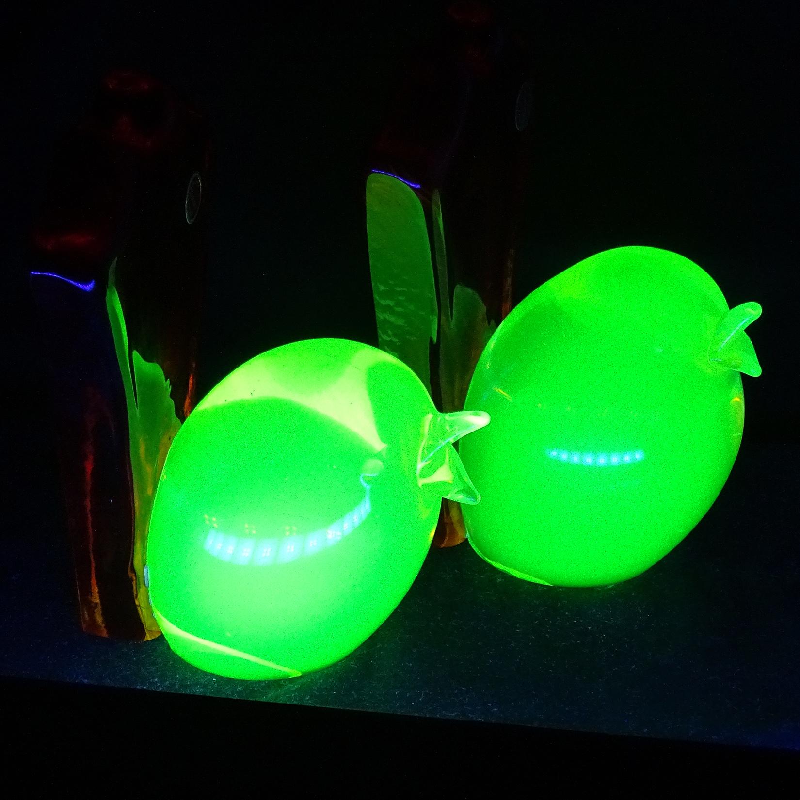 uranium glass bird