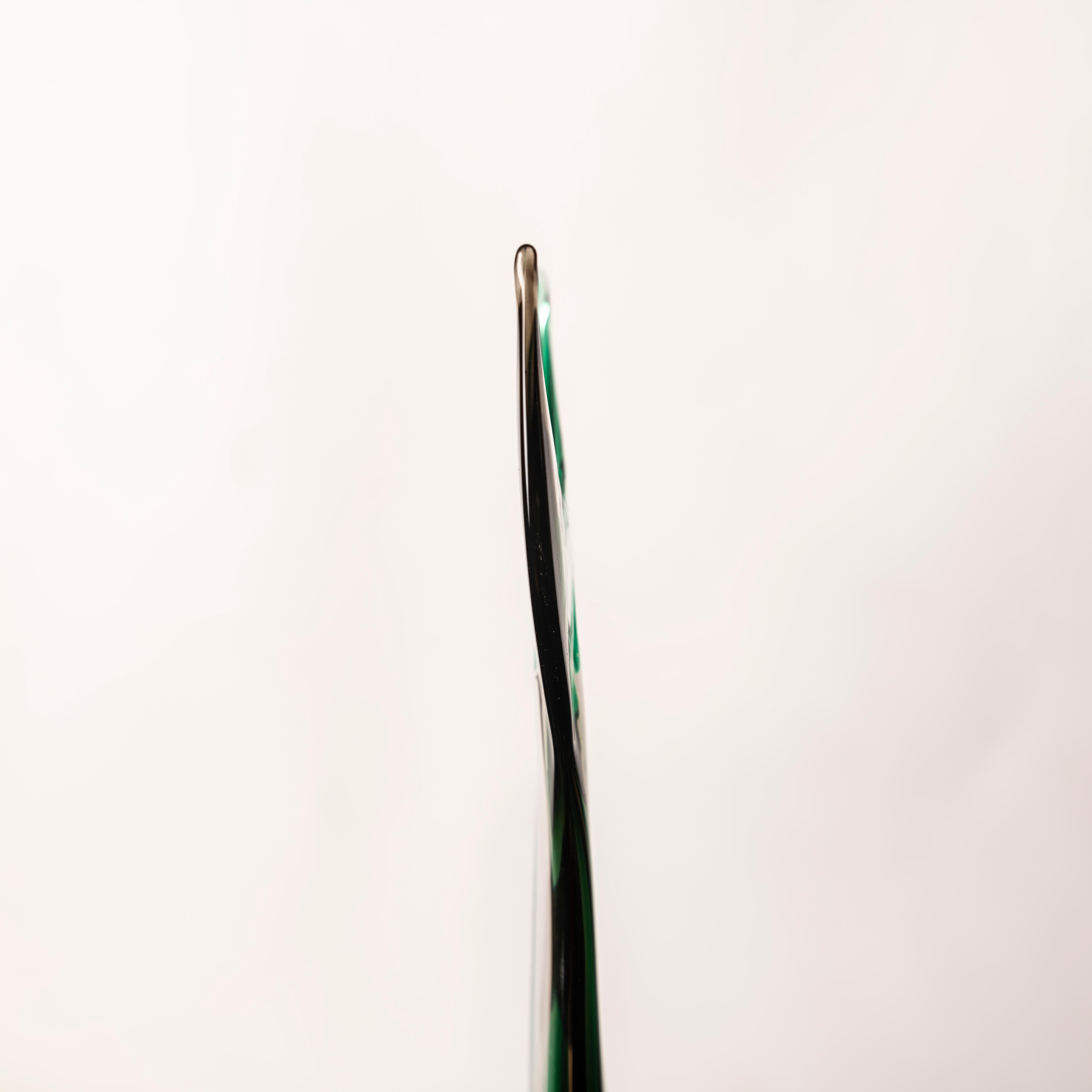 Salviati Murano Sommerso Art Glass Pez en venta 2