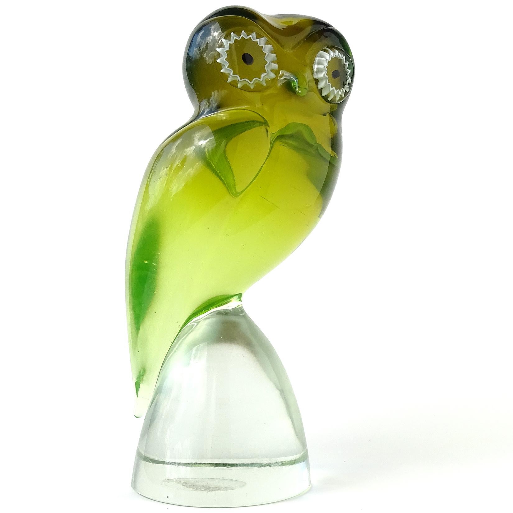 green glass owl