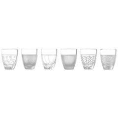 Salviati Nove Set of 6 Dof Assorted Glasses