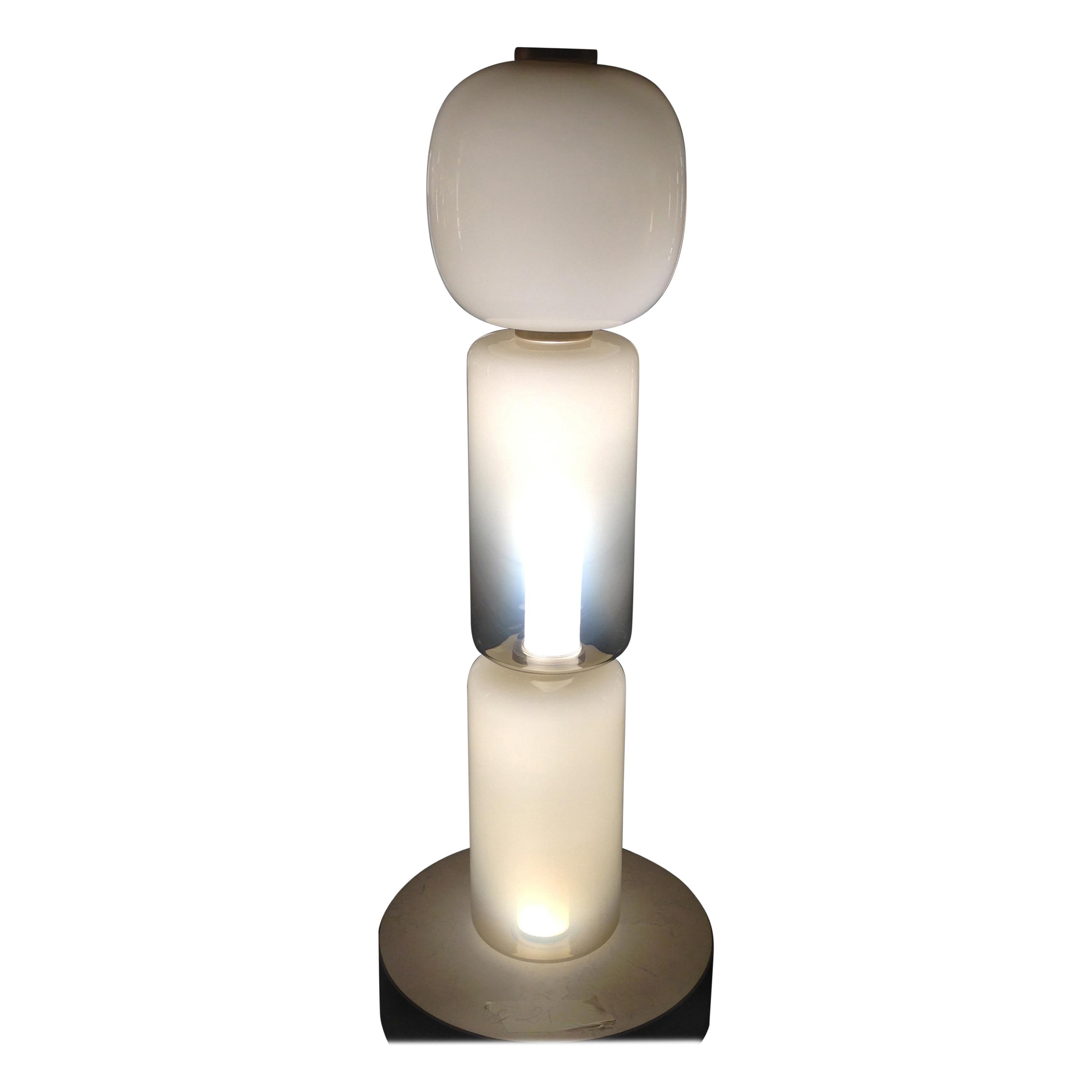 Salviati Pyrae 21 Floor Lamp in Blown Glass by Luca Nichetto & Ben Gorham For Sale