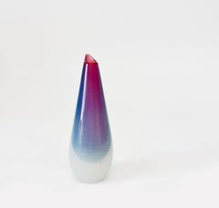 Salviatii Opalescent Murano Vase, Italy 1960s