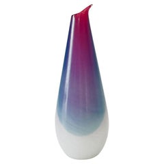 Salviatii Opalescent Murano Vase, Italy 1960s