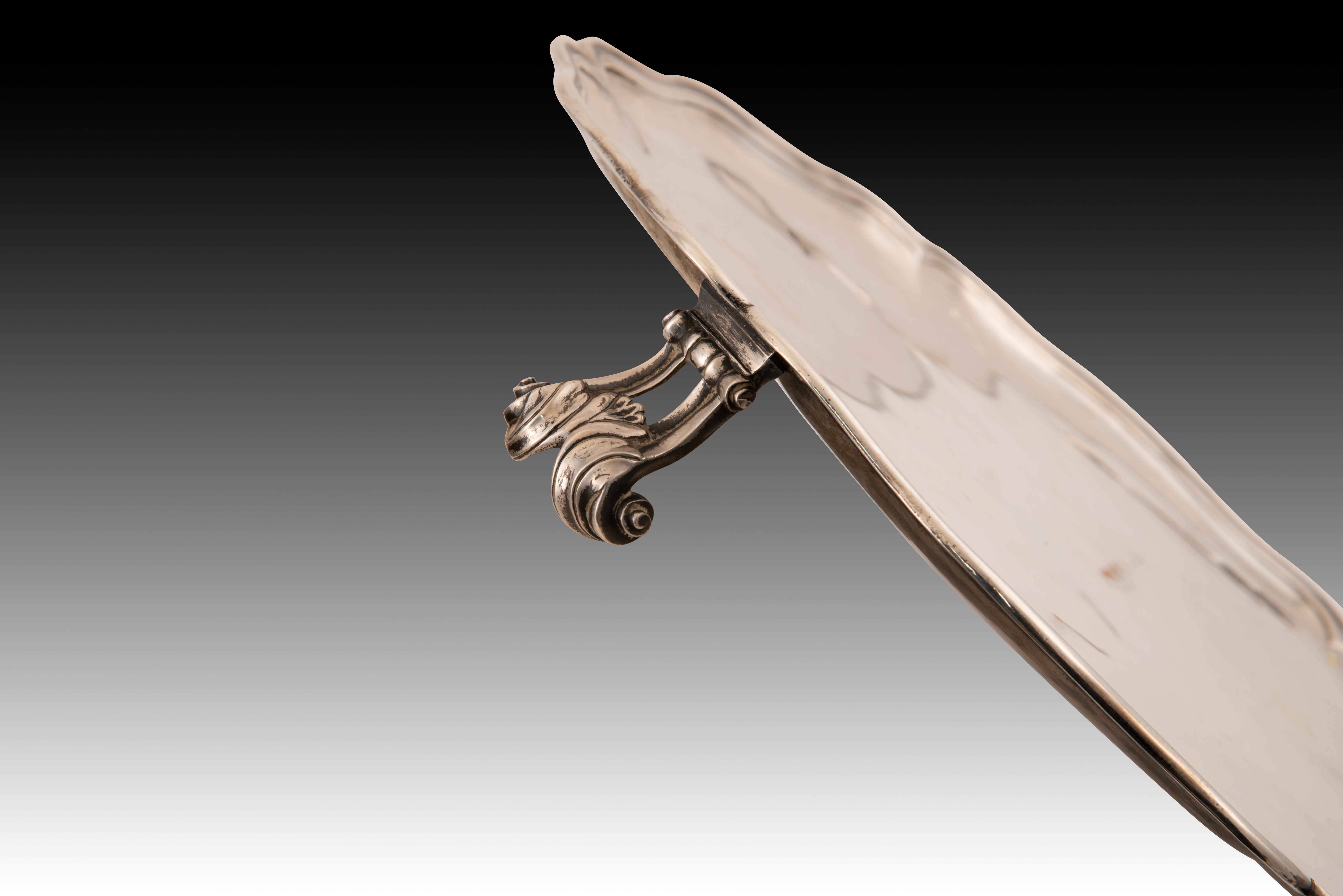 Salvilla. Silber. Santander, Spanien, Ende des 18. Jahrhunderts. (18. Jahrhundert und früher) im Angebot