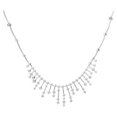 Salvini 18 Karat White Gold Diamond Necklace