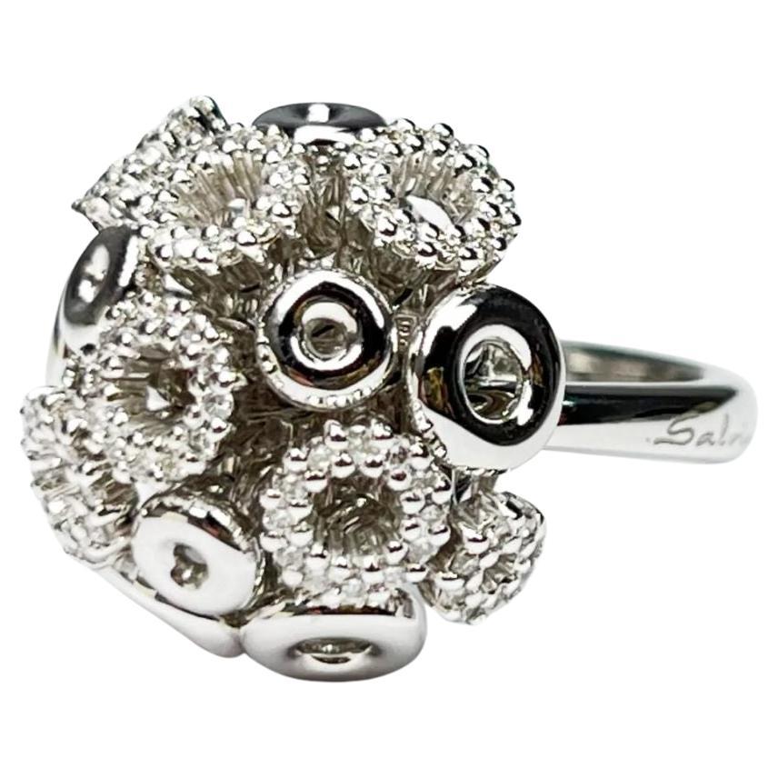 Salvini 0.65 Carat Diamonds White Gold Ring