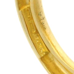 Salvini by Damiani 18 Karat zweifarbiges Gold 0,34 Karat Diamant-Wickelsch-Schlangenohrringe
