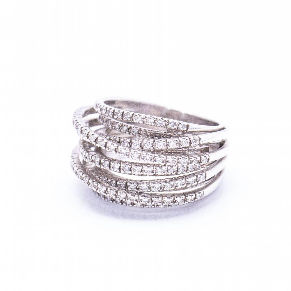 Women's SALVINI Ring SALVINI Crush Diamonds Collection. For Sale