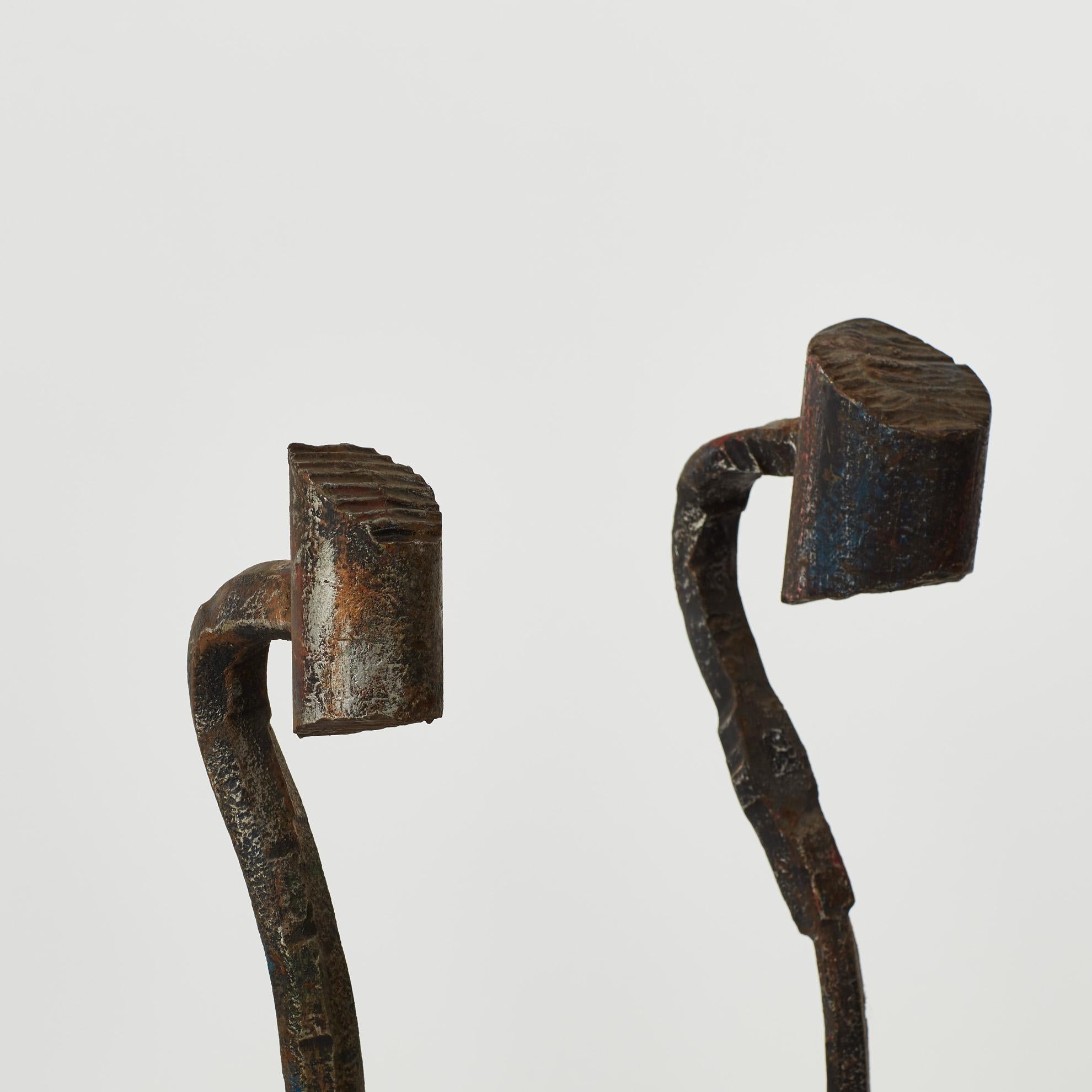 Italiano Androni 'Alari Caminetto' Salvino Marsura - Treviso, anni '70 in vendita