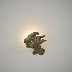 Salvino Marsura 'Alghe' wall sconce - Italy, 1980s