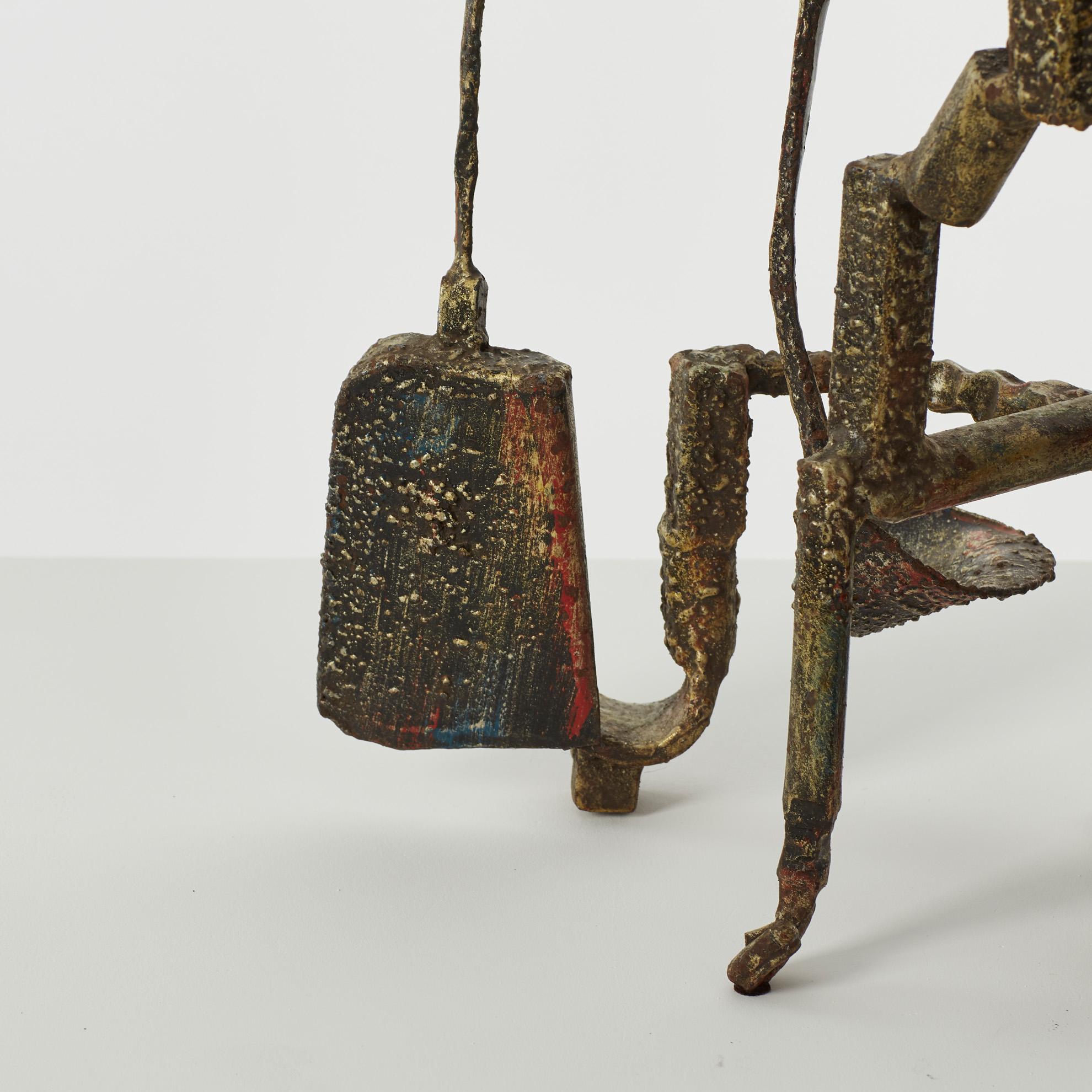 Organico moderno Attrezzi da fuoco Salvino Marsura 'Attrezzi Caminetto' - Treviso, Italia, anni '80 in vendita