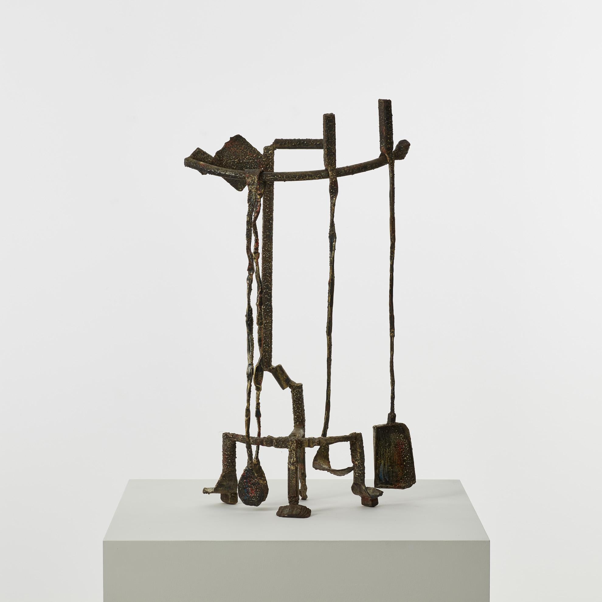 Attrezzi da fuoco Salvino Marsura 'Attrezzi Caminetto' - Treviso, Italia, anni '80 In condizioni buone in vendita a London, GB