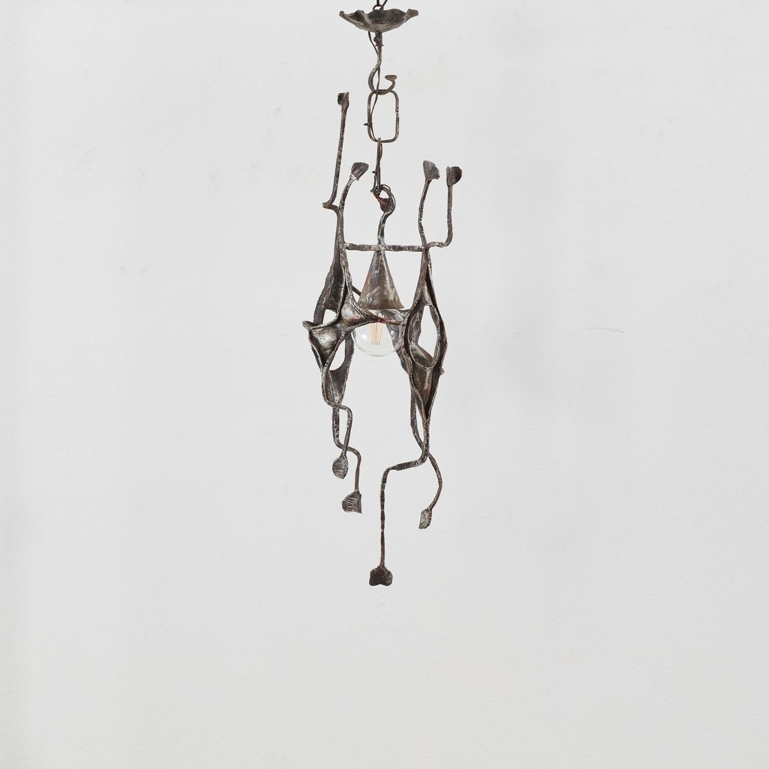 Salvino Marsura Baccello del Seme chandelier from Treviso Italy, 1980s in vendita 2