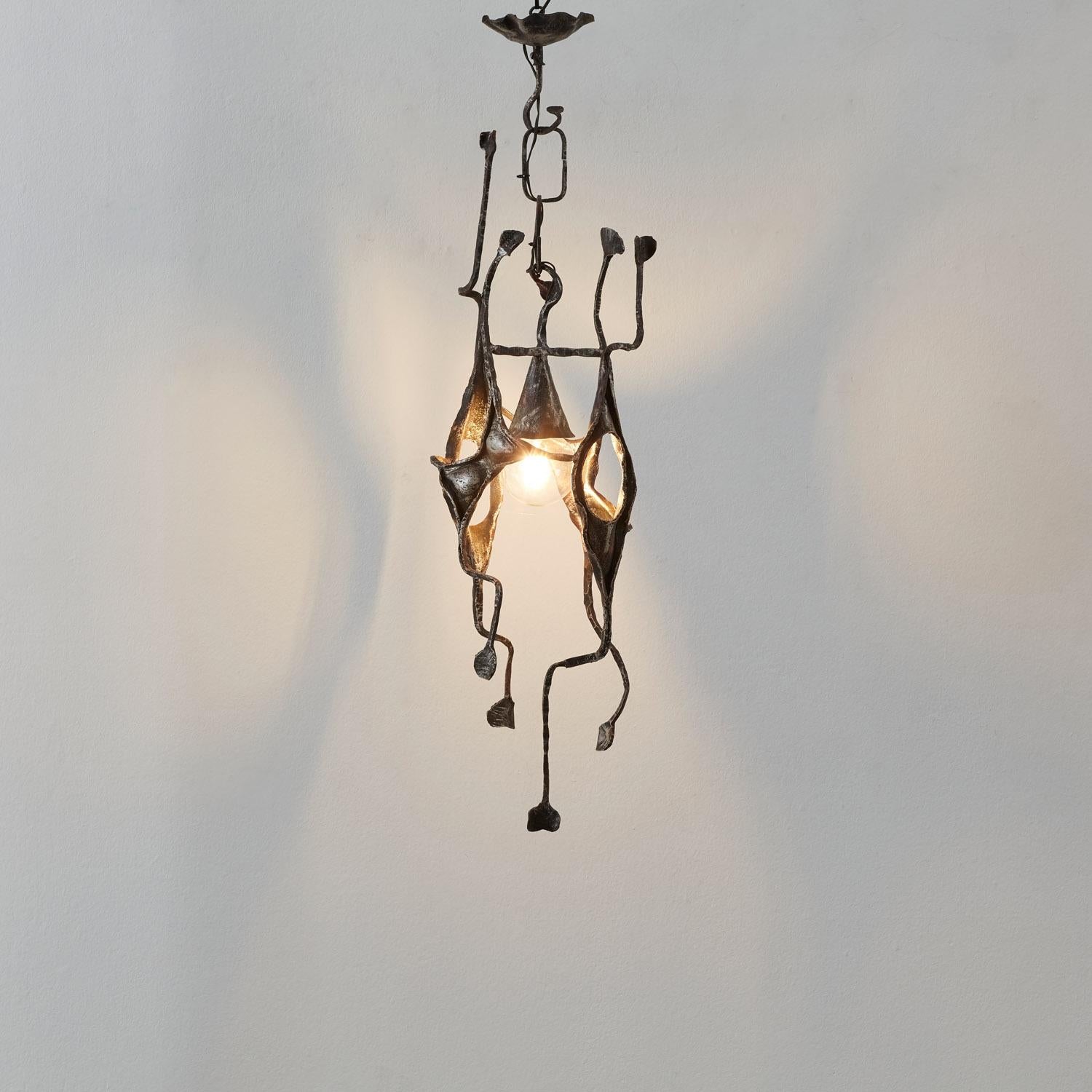 Salvino Marsura Baccello del Seme chandelier from Treviso Italy, 1980s in vendita 3