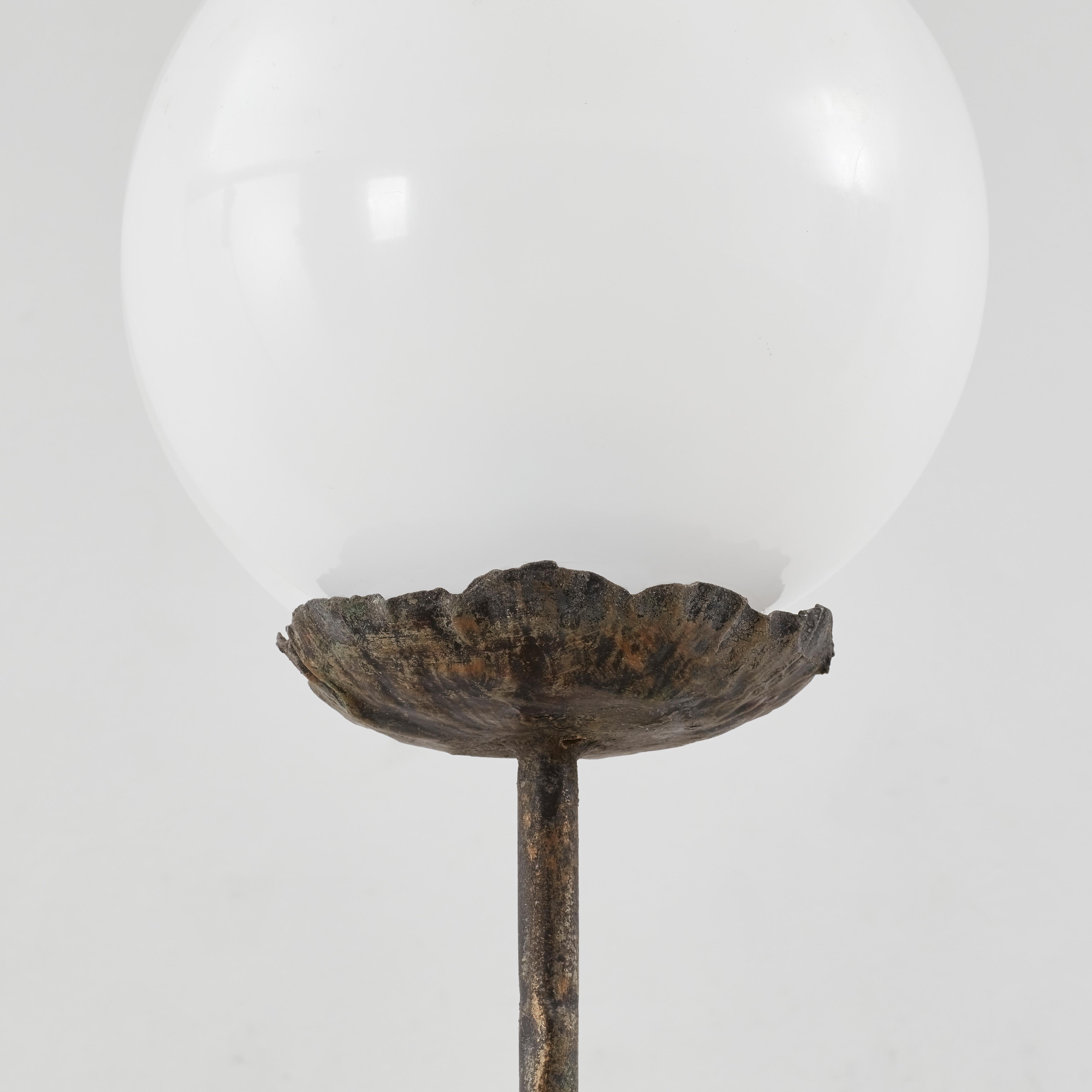 Lámpara de pie Salvino Marsura Cigno - Treviso, Italia, años 2000 Hierro forjado en venta