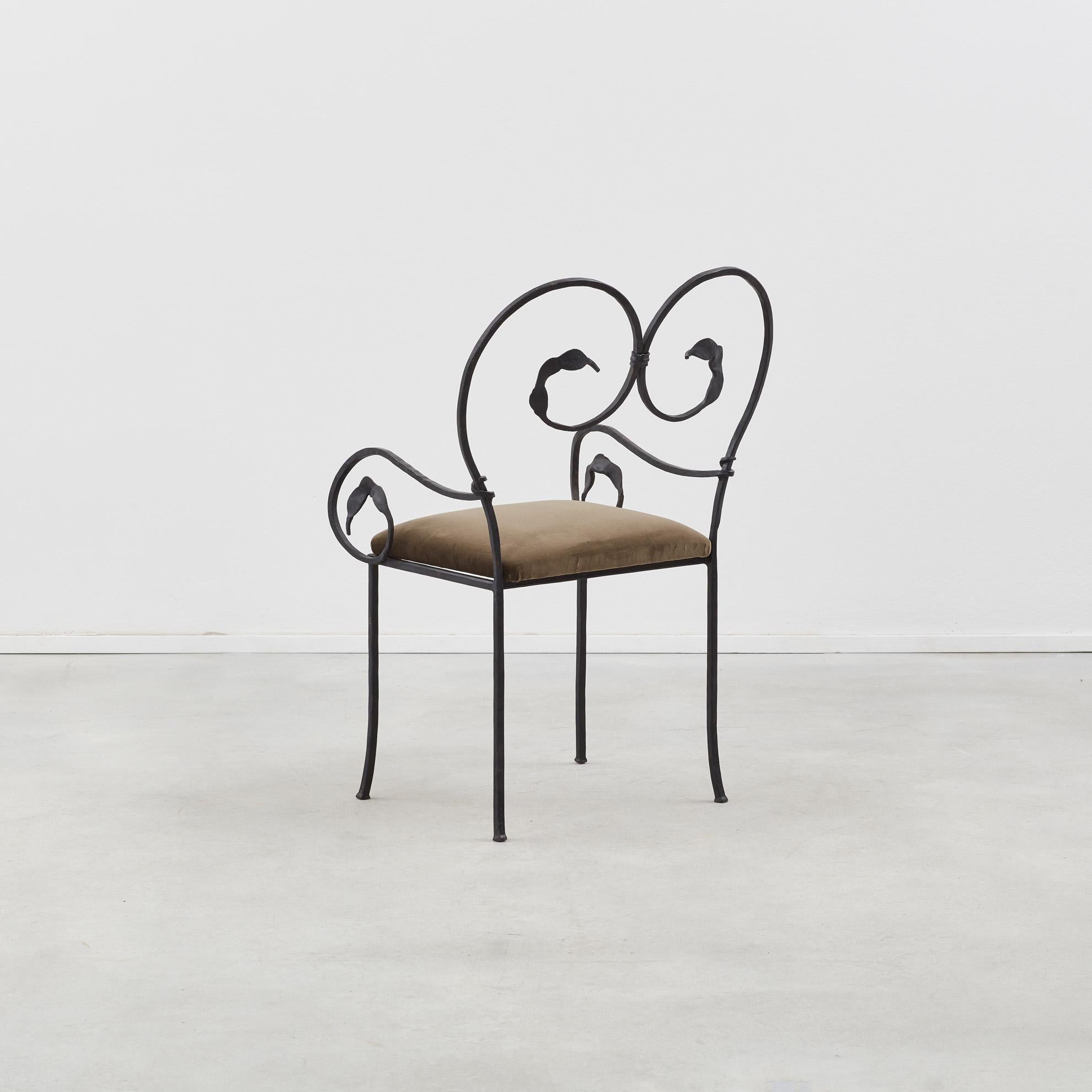 Organique Fauteuil 'Cuore' de Salvino Marsura - Trévise Italie, années 2000 en vente