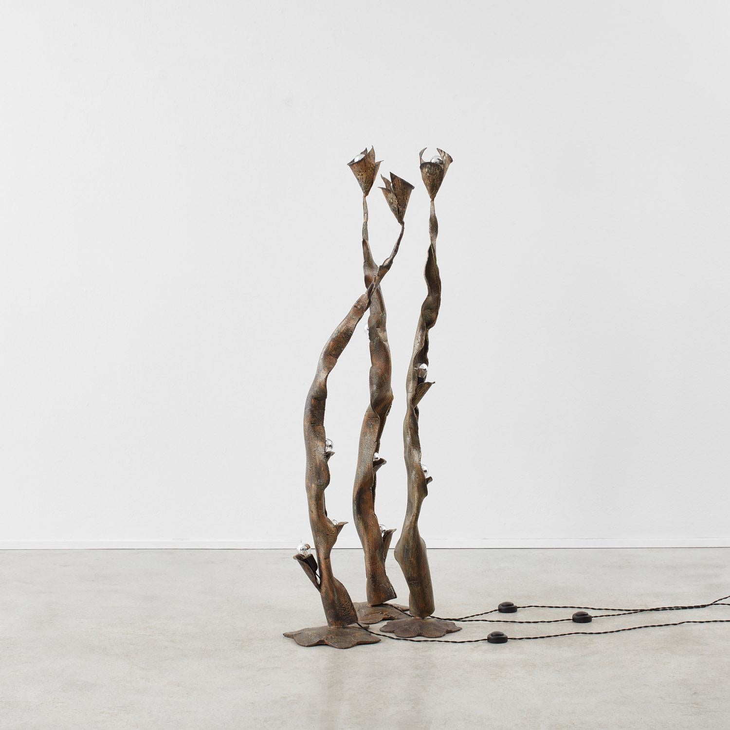 Salvino Marsura floor lamp - Italy, 1970s, three available In Good Condition In London, GB