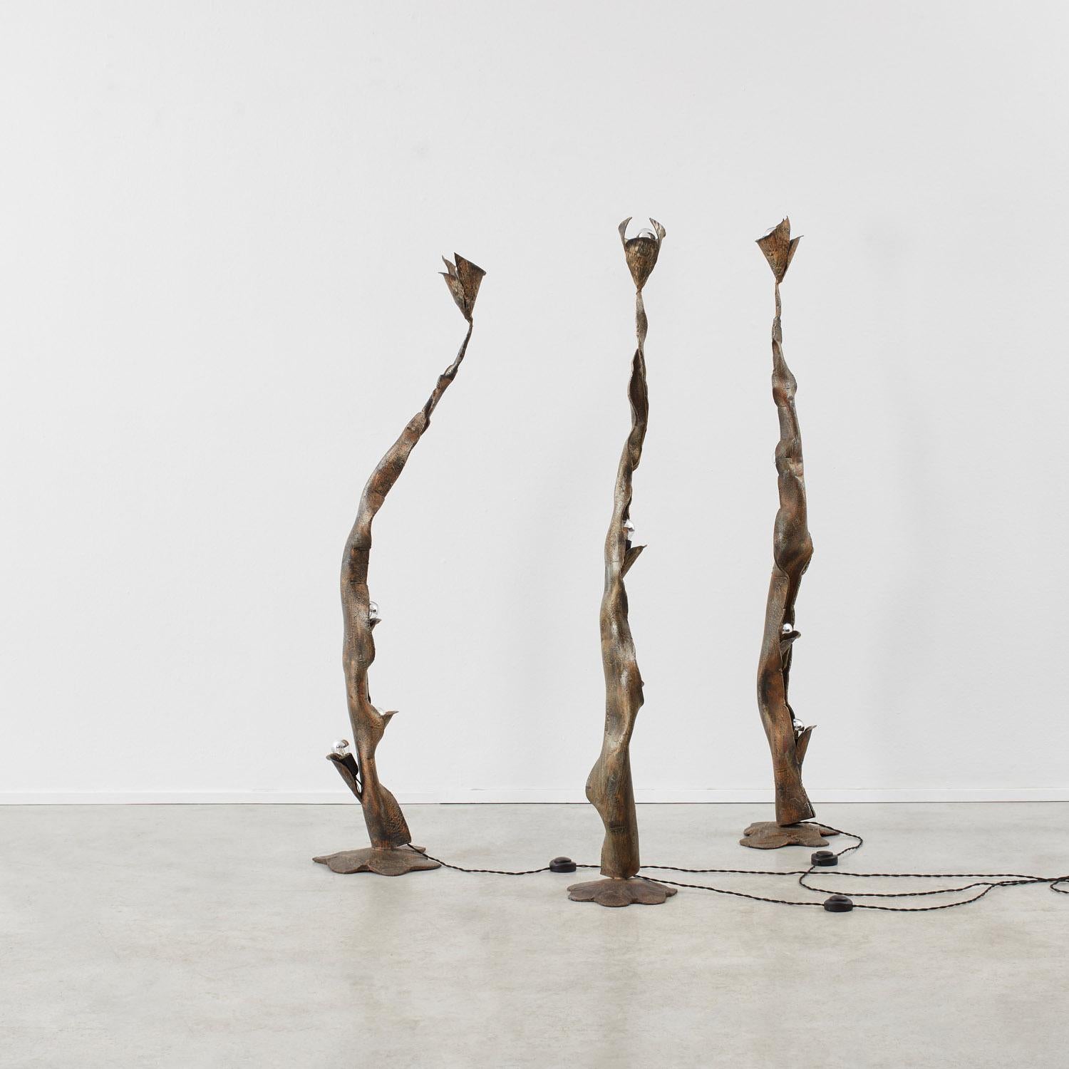 Late 20th Century Salvino Marsura floor lamp - Italy, 1970s, three available