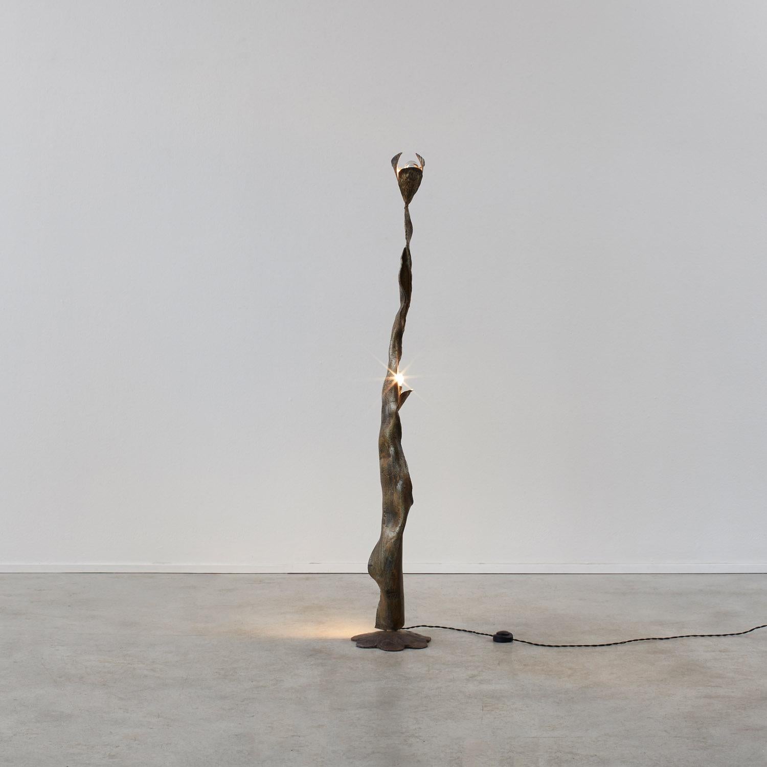 Italian Salvino Marsura floor lamp - Italy, 1970s, two available For Sale
