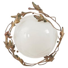 Salvino Marsura Foglie wall light I from Treviso Italy, 2000s