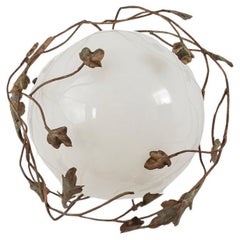Salvino Marsura Foglie wall light II from Treviso Italy, 2000s