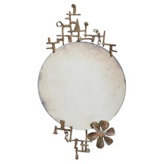 Salvino Marsura Forged mirror I from Treviso Italy, 1990s
